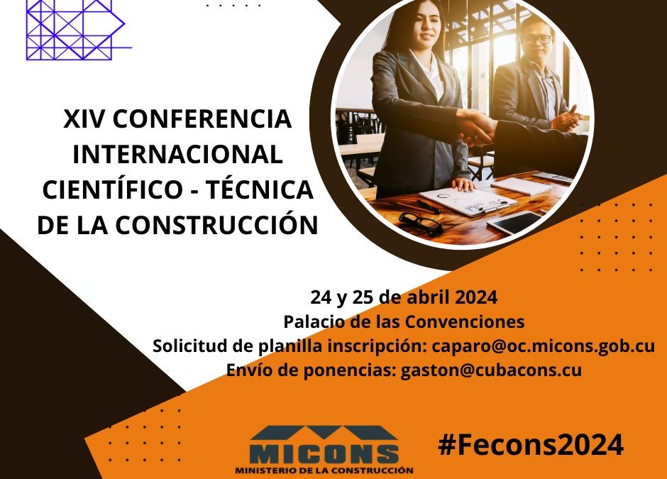 XIV CONFERENCIA INTERNACIONAL CIENTÍFICO – TÉCNICA DE LA CONSTRUCCIÓN. 0 (0)